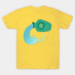 Aquarius (Jungle Green) T-Shirt